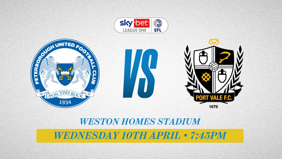 Posh v Port Vale