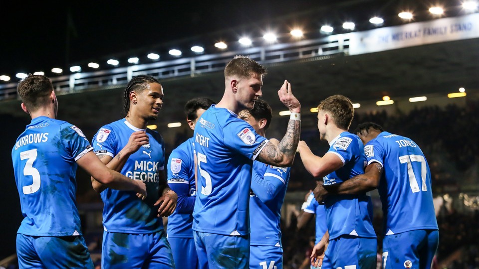 Posh v Northampton Town