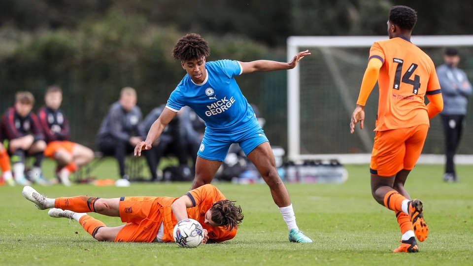 Posh U21s v Ipswich Town U21s