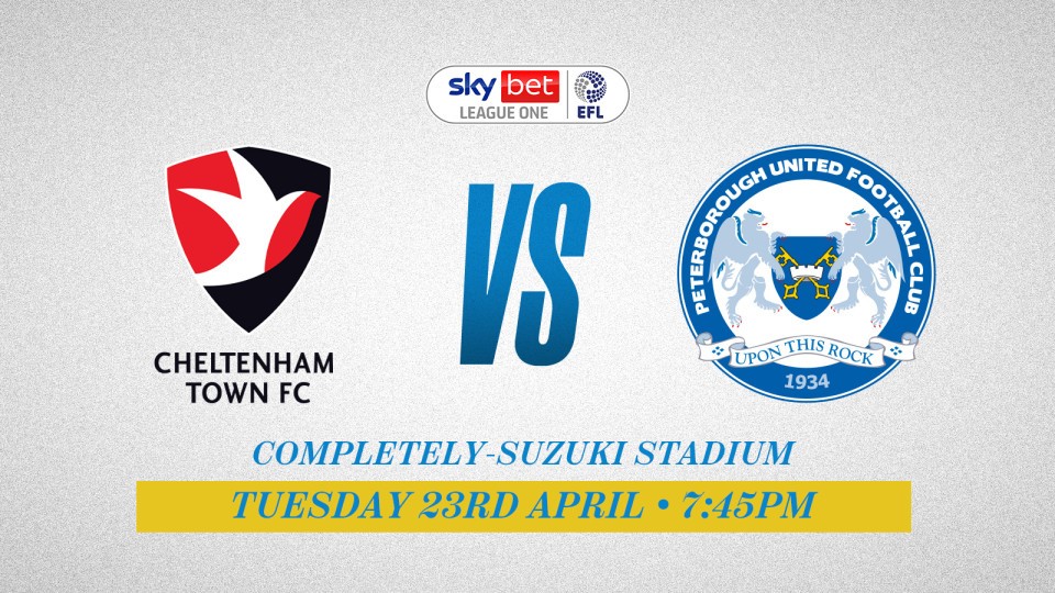 Cheltenham Town v Posh