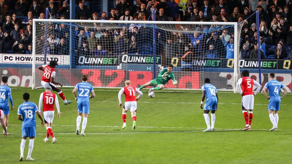 Posh v Fleetwood Town