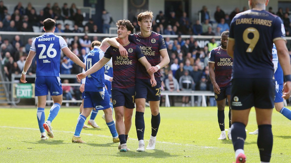Bristol Rovers v Posh