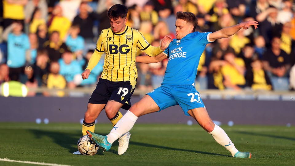 Oxford United v Posh