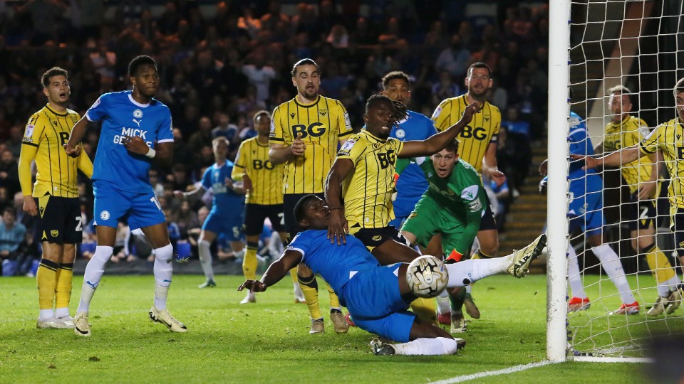 Posh v Oxford United