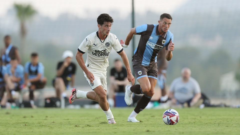 Posh v AFC Wimbledon