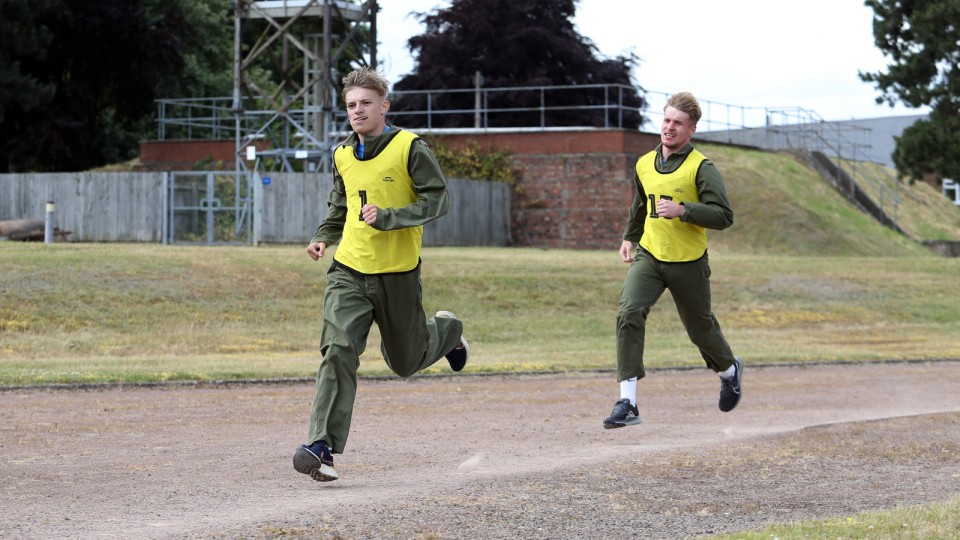 Posh at RAF Wittering