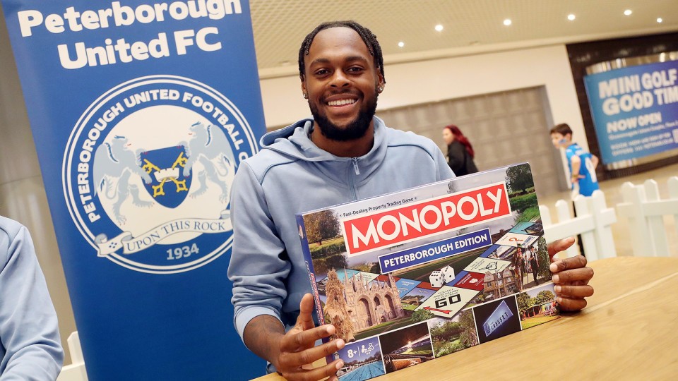 City Monopoly Edition Available In Club Shop | Peterborough United