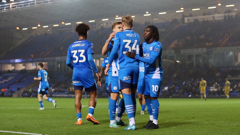 Posh v Crystal Palace U21s