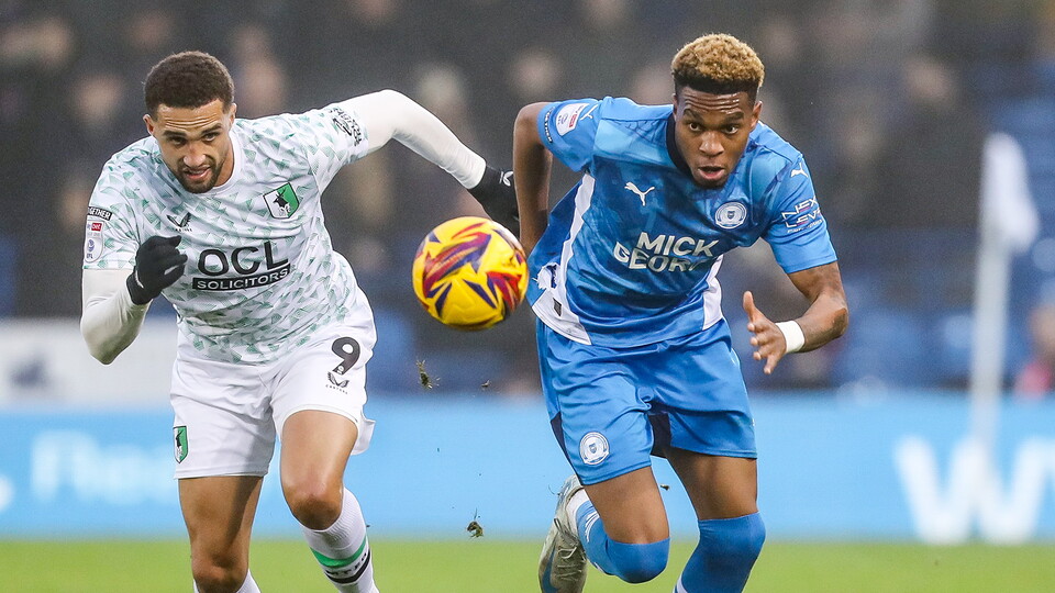 Posh v Mansfield Town