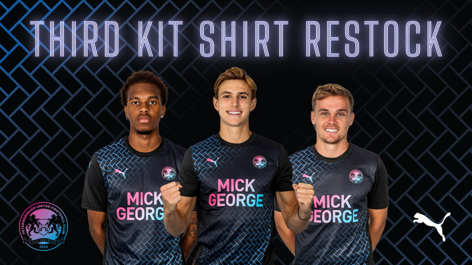 Third Kit Shirt Restock