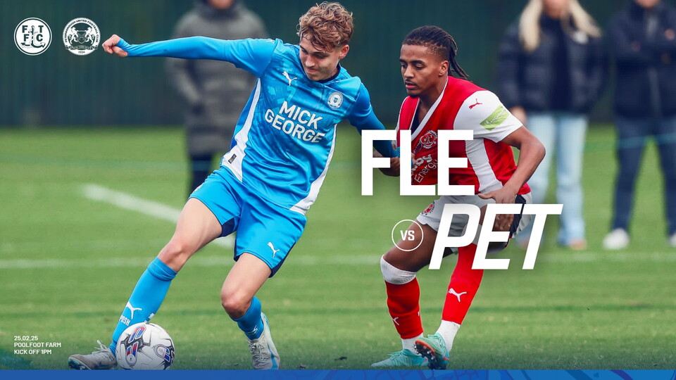 Fleetwood Town v Posh Under 18s