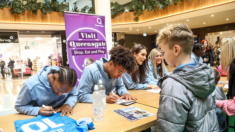 Queensgate Signing Session