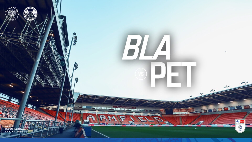 Blackpool v Posh