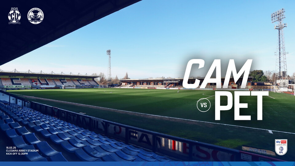 Cambridge United v Posh