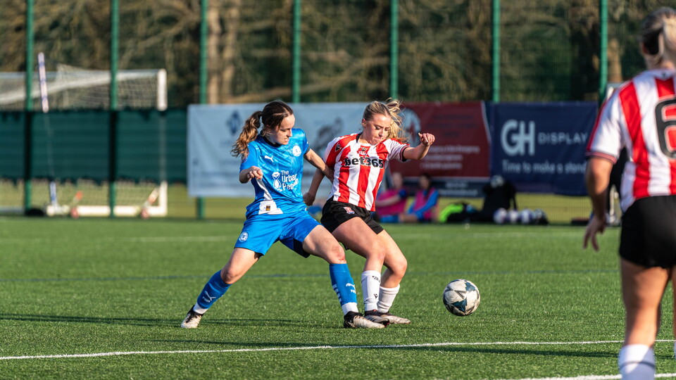 Posh Women Under 23s v Stoke City Development report