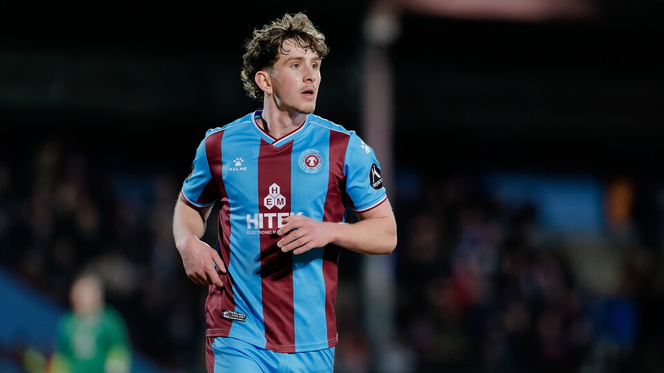 Ollie Rose in action for Scunthorpe United