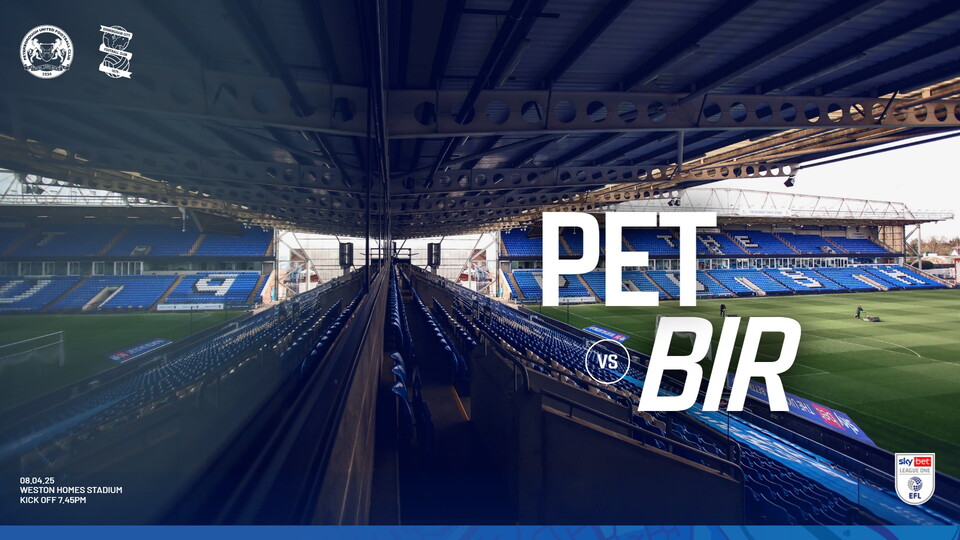 Posh v Birmingham City