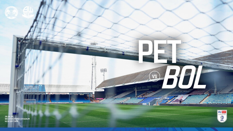 Posh v Bolton Wanderers