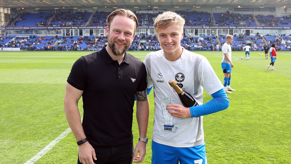 Harley Mills Goal of the Month Presentation