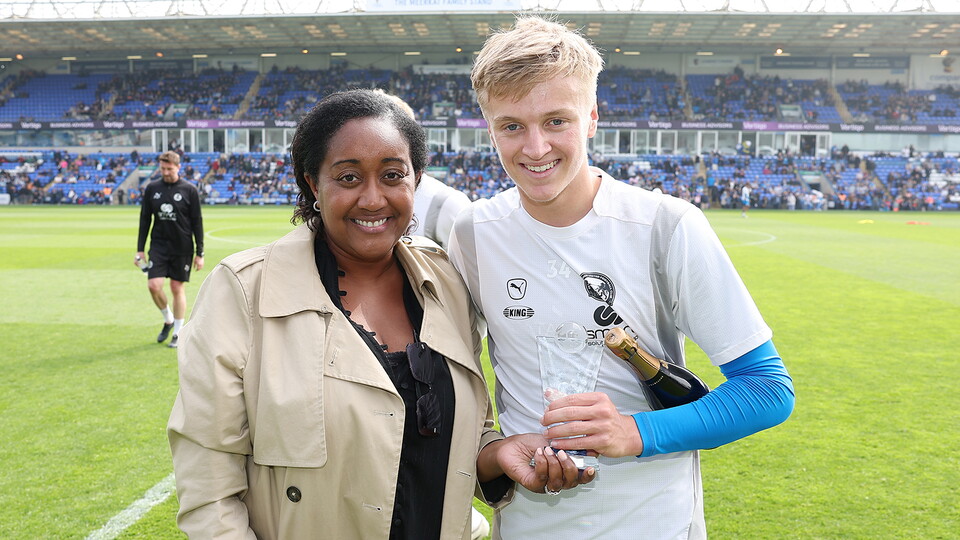 Harley Mills Player of the Month Presentation