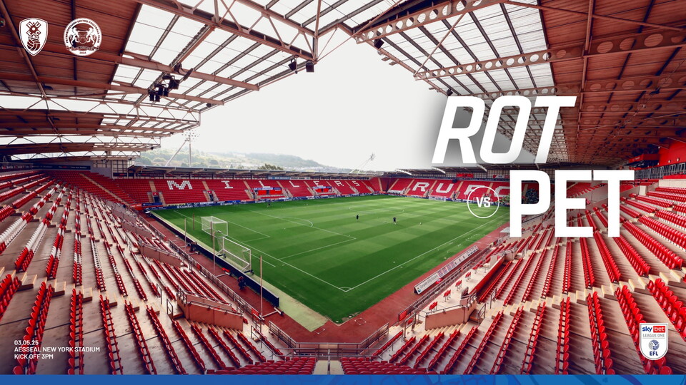 Rotherham United v Posh