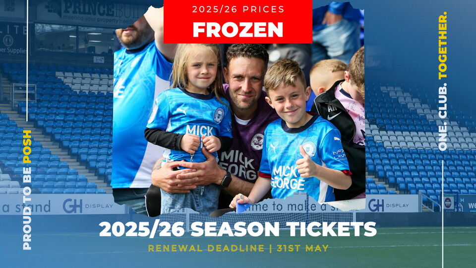 Season Ticket Renewals 2025/26
