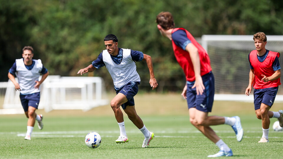 Training at St. George's Park