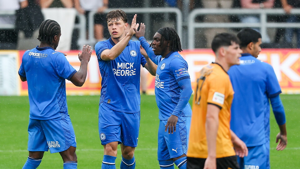 Boston United v Posh