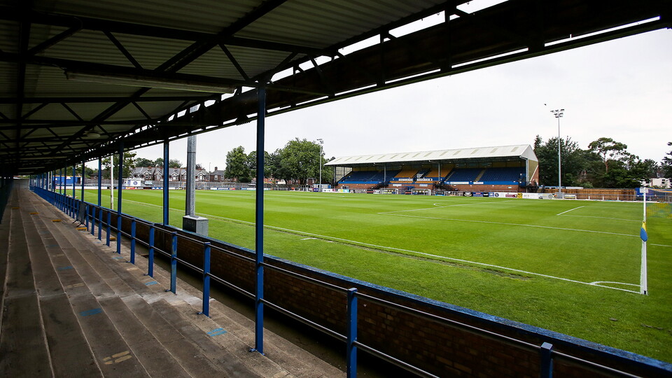 A general view of King's Lynn Town's stadium