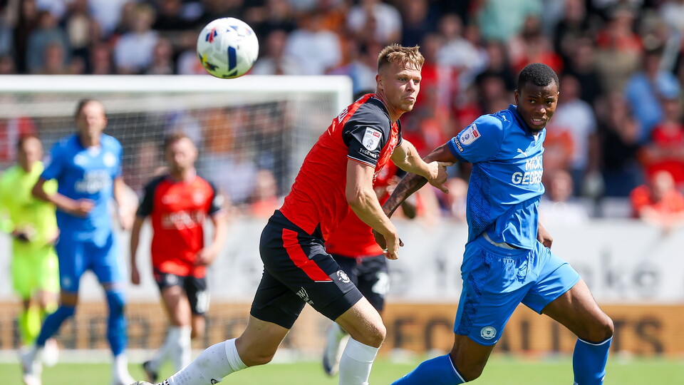Posh v Luton Town