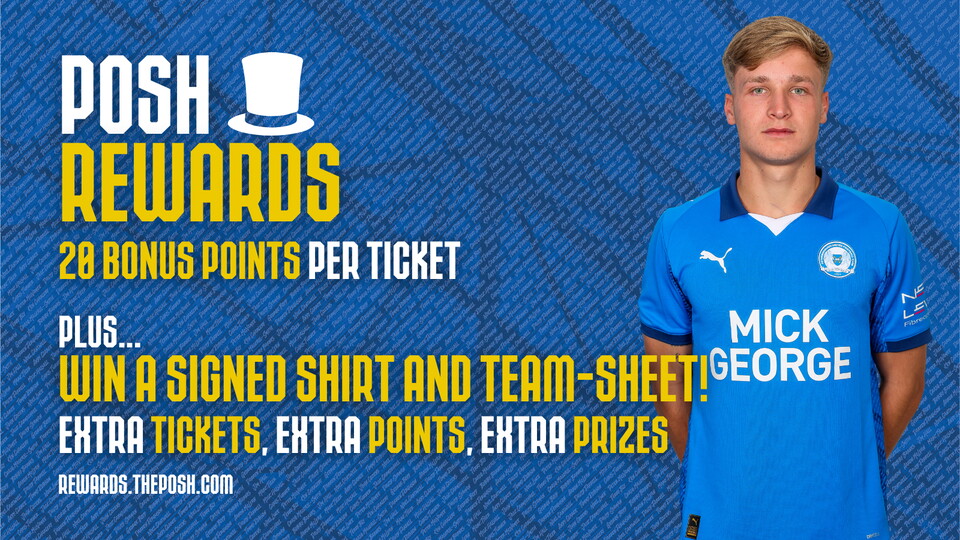 Posh Rewards Ticket Competition