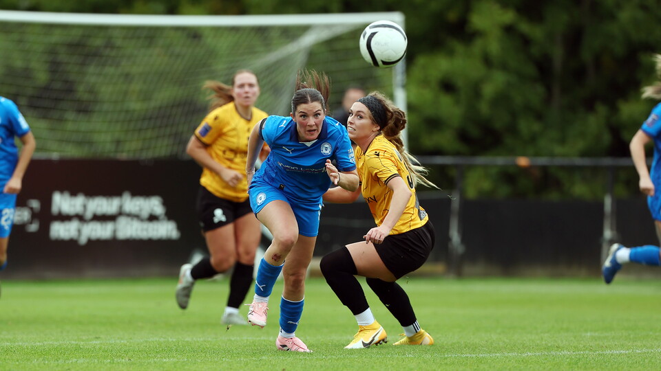 Jess Stanford in action against Real Bedford