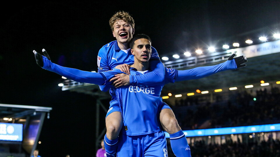 Posh v Stockport County