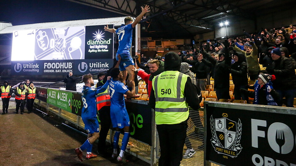Port Vale v Posh