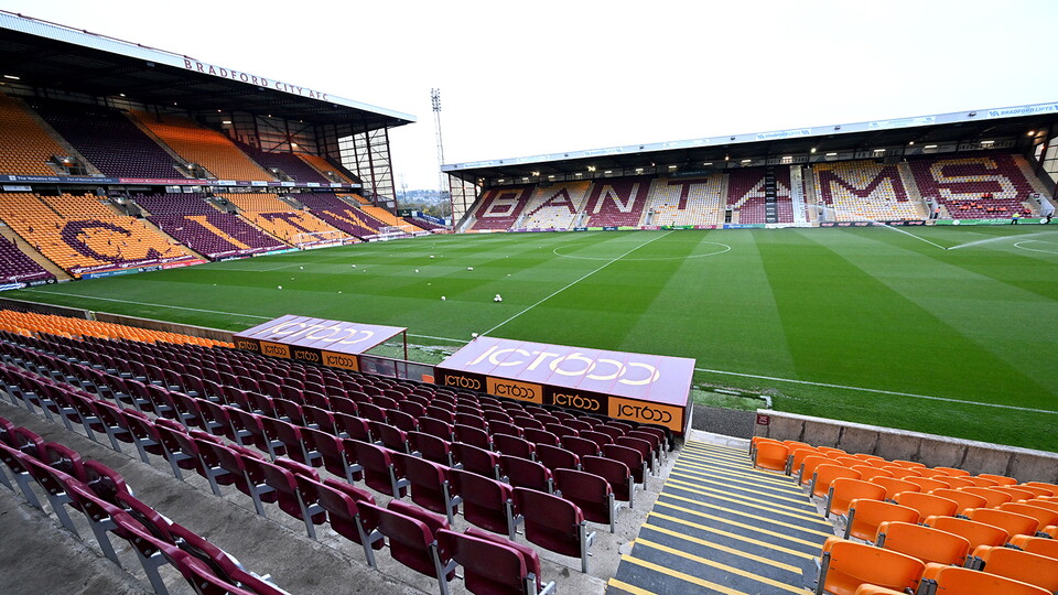 University of Bradford Stadium, Bradford City