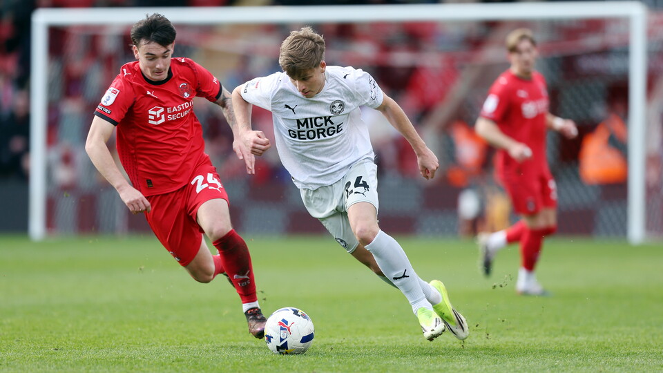 Jimmy-Jay Morgan in action against Leyton Orient