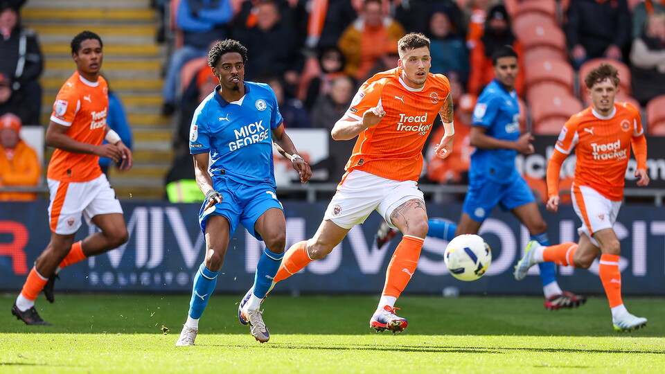 Blackpool v Posh