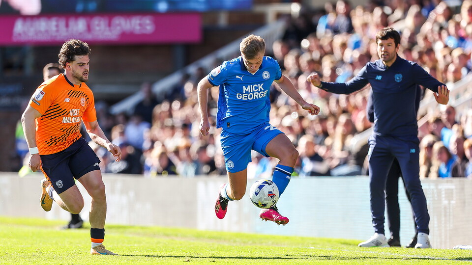 Posh v Cardiff City