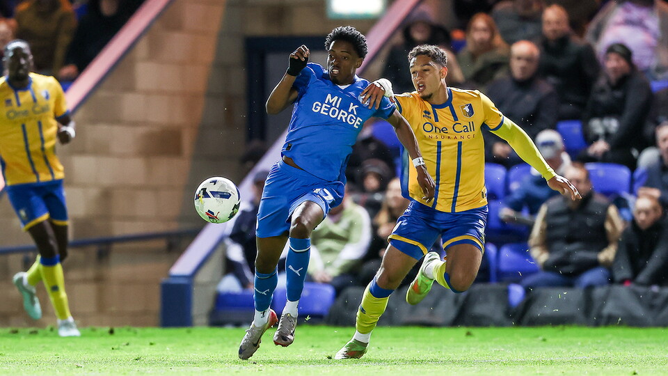 Posh v Mansfield Town
