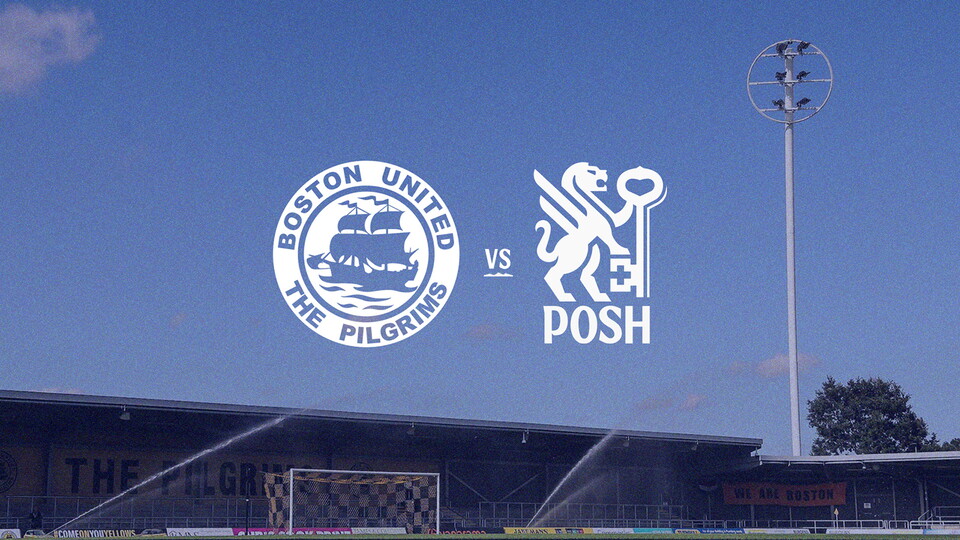 Boston United v Posh