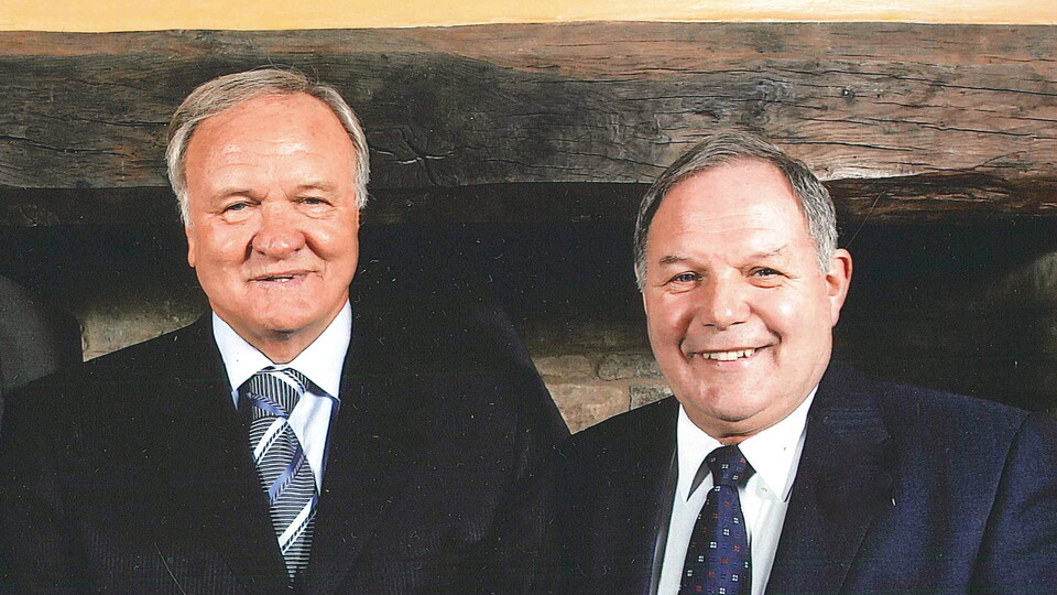Barry Fry and Ron Atkinson