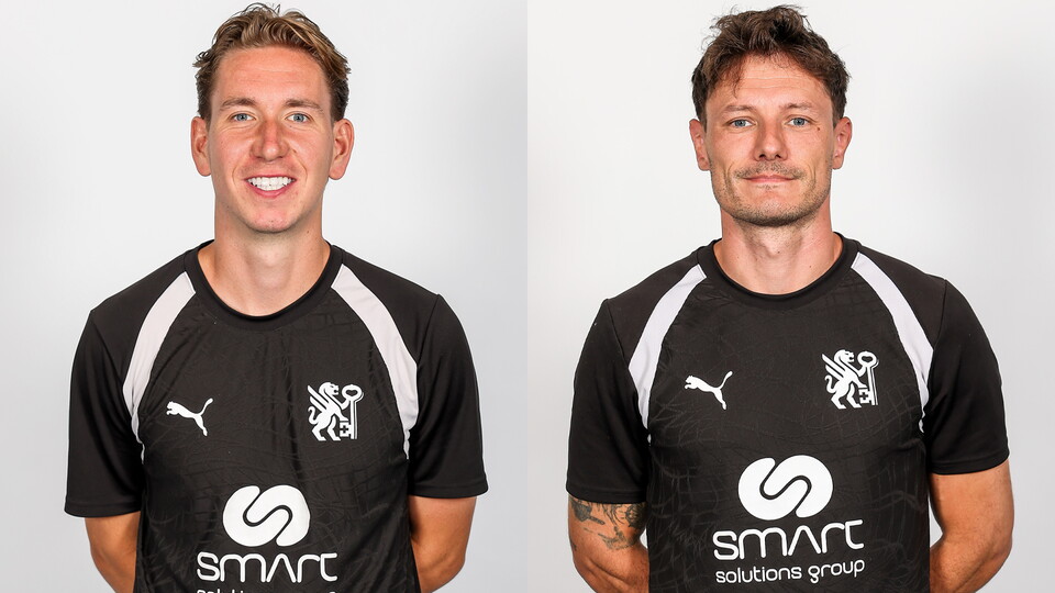 Hugh Alban-Jones and Frankie Fry