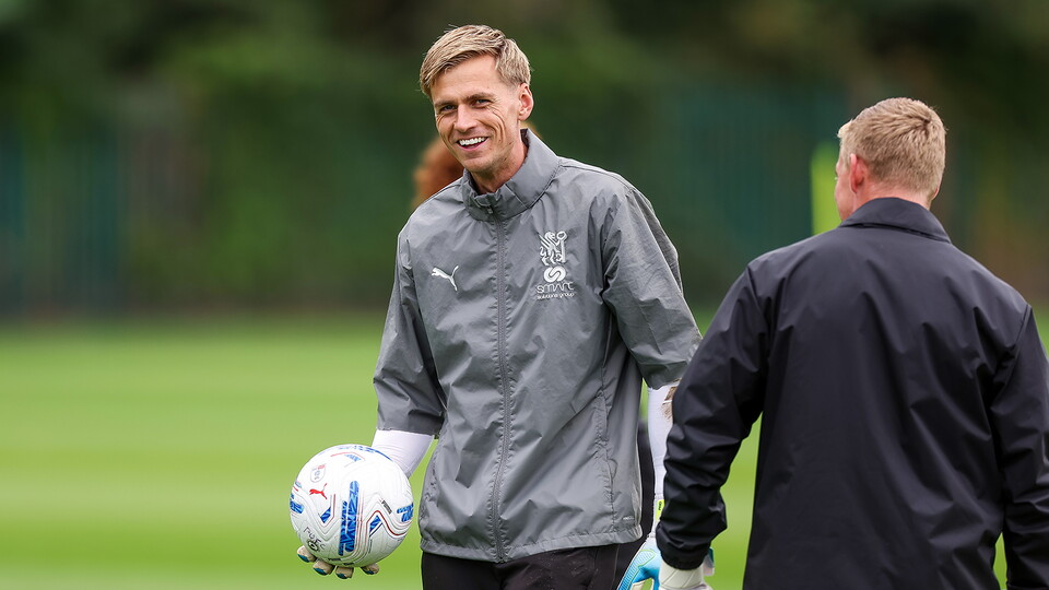 Alex Bass in training
