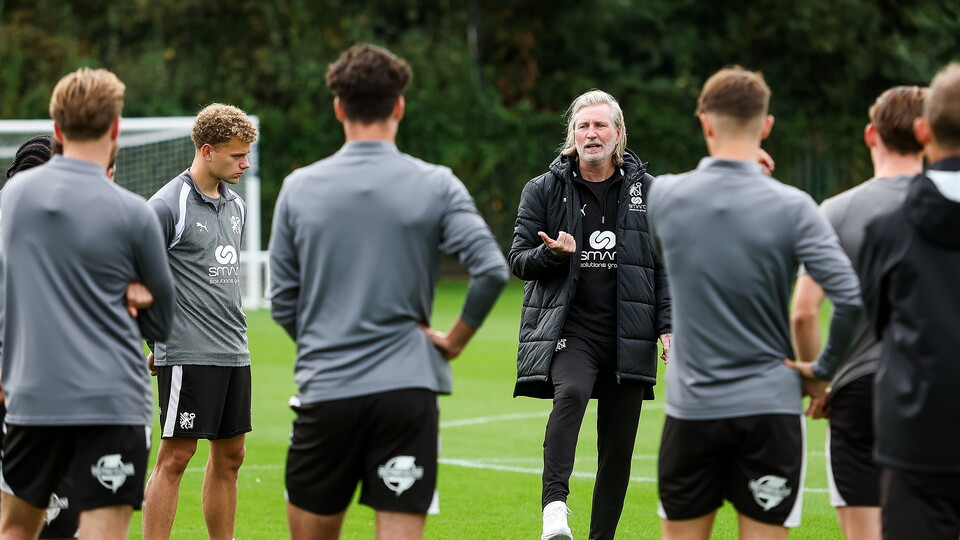 Training Robbie Savage