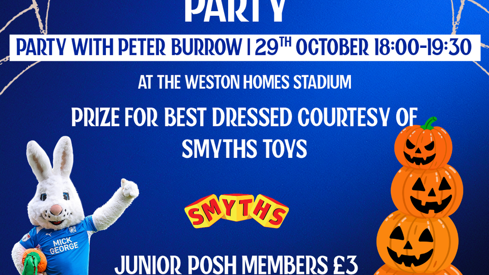 Posh halloween party