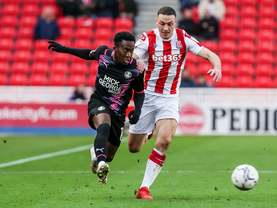 Stoke City v Posh - 20/11/21