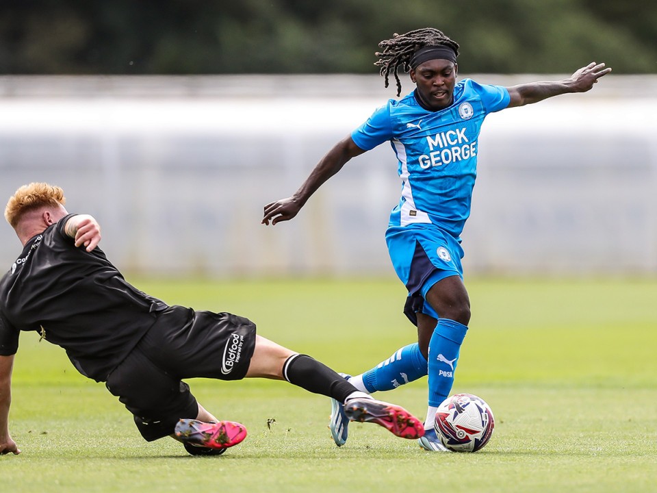 Posh v Colchester United