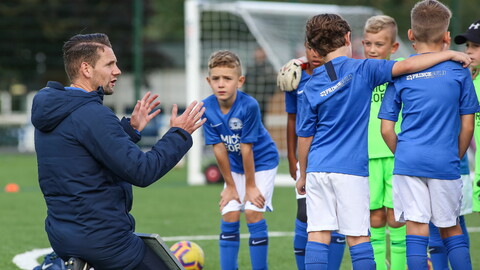 Coaching children