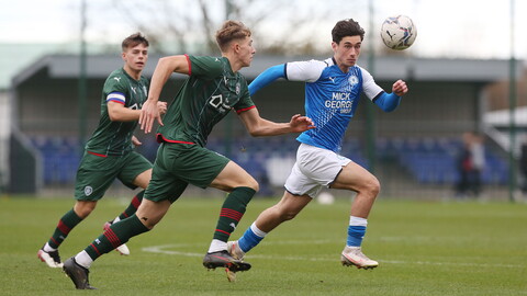 Joel Randall in action against Barnsley