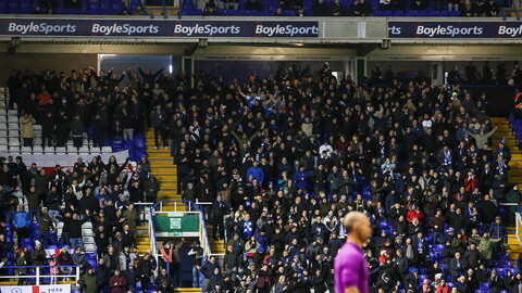 Posh Fans at Birmingham City